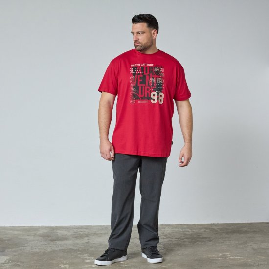 North Latitude Adventure 98 Graphic Tee Žuta/narančasta - TALL T-shirts - Majice za Visoke Muškarce