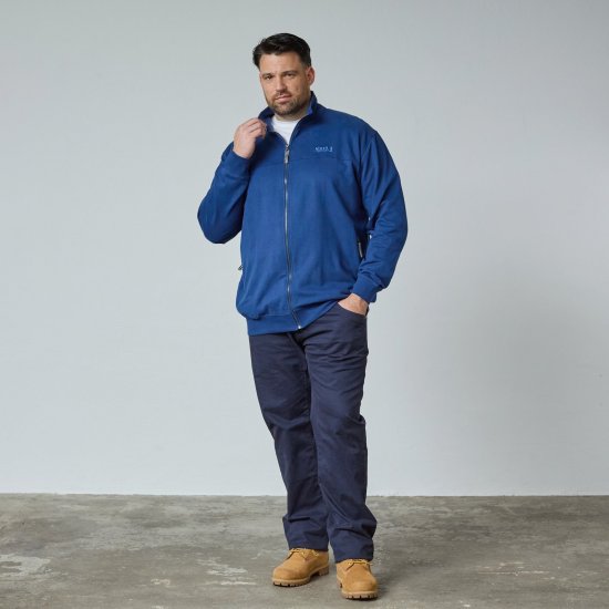 North Latitude Sweat Cardigan Plava - TALL puloveri - TALL majice s kapuljačom