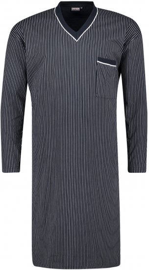 Adamo Gustav Long Nightshirt Navy - Donje rublje & kupaće hlače - muške donje rublje veliki brojevi