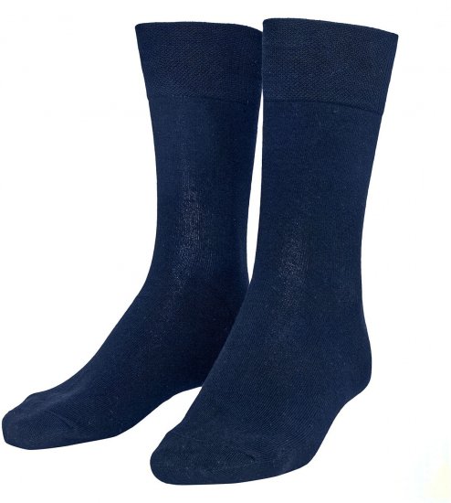 Adamo Aaron Soft-socks Navy 3-pack - Donje rublje & kupaće hlače - muške donje rublje veliki brojevi