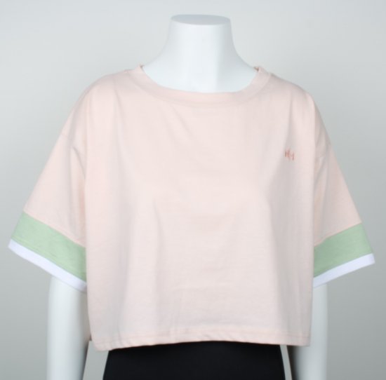 Nora Mikken AGNES Crop Top Pink - Majice Kratkih Rukava - 