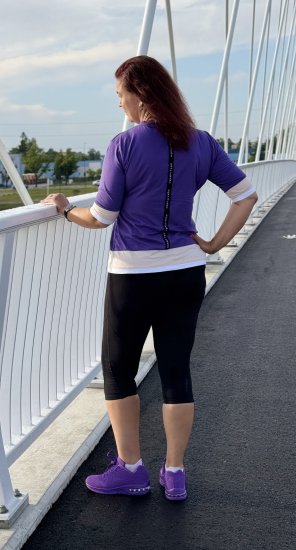 Nora Mikken ANNELI T-Shirt Purple - Majice Kratkih Rukava - 