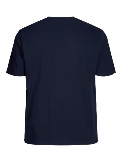 Jack & Jones Logo T-Shirt Navy - Majice Kratkih Rukava - Muške Majice Kratkih Rukava Veliki Brojevi 