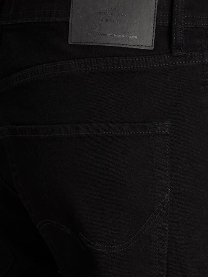 Jack & Jones Rick Shorts Black - Kratke hlače - Muške Kratke Hlače Veliki Brojevi 