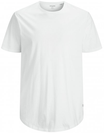Jack & Jones NOA Crew Neck T-shirt White - Majice Kratkih Rukava - Muške Majice Kratkih Rukava Veliki Brojevi 