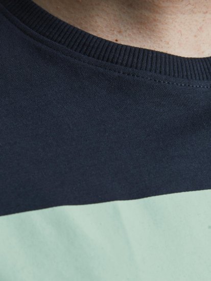 Jack & Jones Joshua T-shirt Navy - Majice Kratkih Rukava - Muške Majice Kratkih Rukava Veliki Brojevi 