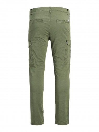 Jack & Jones Marco Chino Pants Dusty Olive - Traperice & hlače - Muške Traperice i Hlače Veliki Brojevi