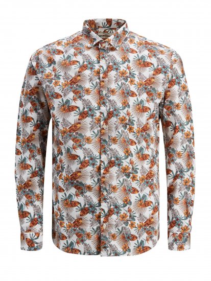 Jack & Jones Blagraduation Shirts White - Košulje - Muške Košulje Veliki Brojevi