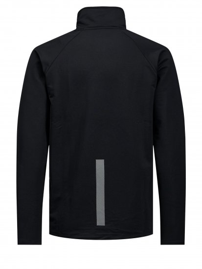Jack & Jones Running Half Zip Sweat Black - Puloveri & dukserice - Muške Puloveri & dukserice veliki brojevi