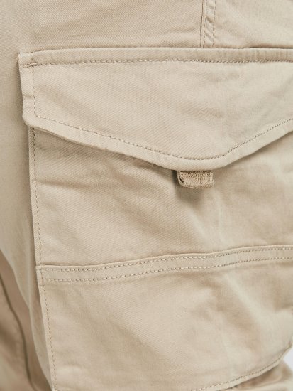 Jack & Jones JPSTPAUL Cuffed Cargopants Sand - Traperice & hlače - Muške Traperice i Hlače Veliki Brojevi