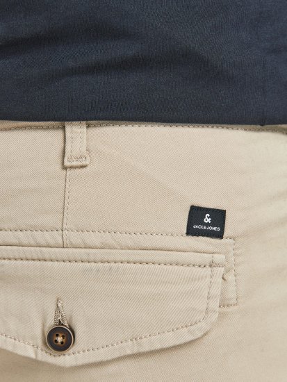Jack & Jones JPSTPAUL Cuffed Cargopants Sand - Traperice & hlače - Muške Traperice i Hlače Veliki Brojevi