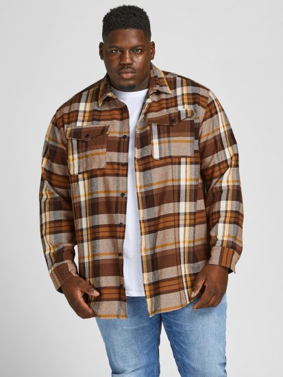 Jack & Jones JPRBLUWOODLAND Checked Shirt - Košulje - Muške Košulje Veliki Brojevi