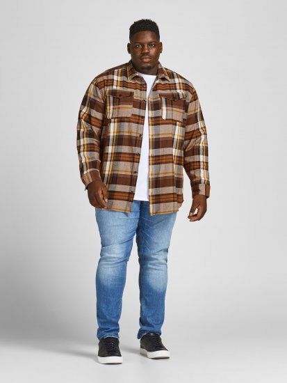 Jack & Jones JPRBLUWOODLAND Checked Shirt - Košulje - Muške Košulje Veliki Brojevi