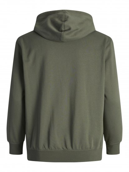 Jack & Jones JPRBLUBOOSTER SWEAT Hoodie Khaki - Puloveri & dukserice - Muške Puloveri & dukserice veliki brojevi