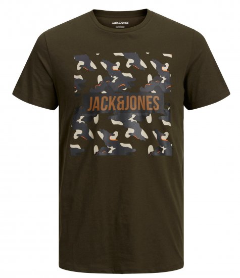 Jack & Jones JJRAMP T-Shirt Rosin - Majice Kratkih Rukava - Muške Majice Kratkih Rukava Veliki Brojevi 