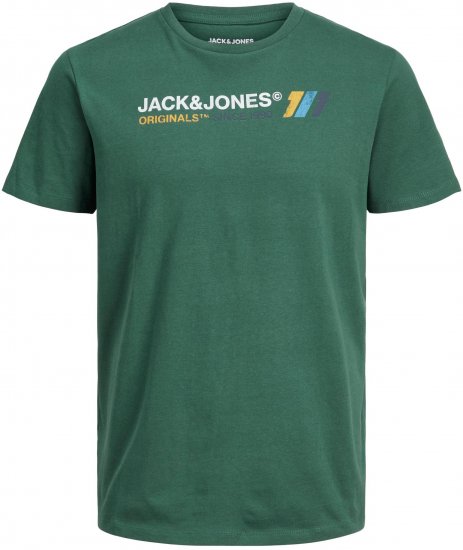 Jack & Jones JORNATE TEE Green - Majice Kratkih Rukava - Muške Majice Kratkih Rukava Veliki Brojevi 