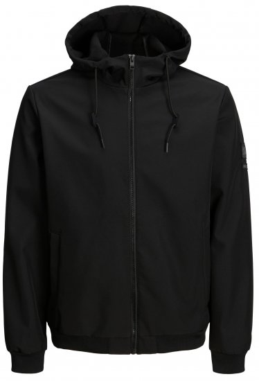 Jack & Jones JCOCLASSIC Waffle Jacket Black - Jakne - Muške Jakne Veliki Brojevi