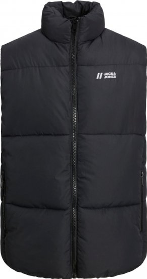 Jack & Jones JJMAX BODYWARMER black - Jakne - Muške Jakne Veliki Brojevi
