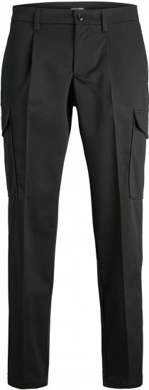 Jack & Jones JPSTBILL JJCLEAN TAPERED CARGO TROUSERS Black - Traperice & hlače - Muške Traperice i Hlače Veliki Brojevi