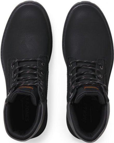 Jack & Jones FINIUS Lace-Up Boots Black - Muške cipele 40-52 - 