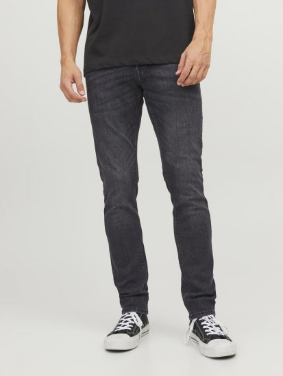 Jack & Jones JJILIAM JJORIGINAL SQ 270 Jeans Black Denim - Traperice & hlače - Muške Traperice i Hlače Veliki Brojevi