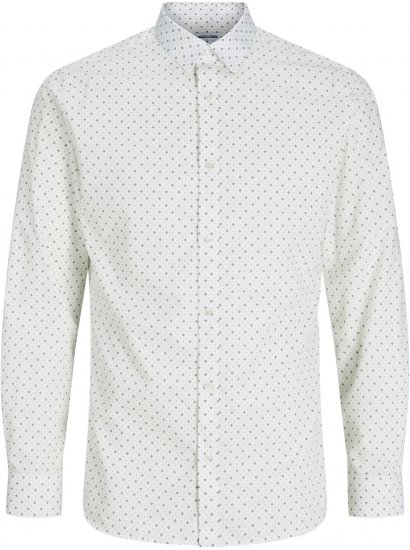 Jack & Jones JOE Dress Shirt LS White - Košulje - Muške Košulje Veliki Brojevi