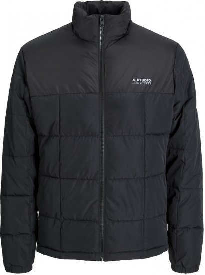 Jack & Jones BEN Windproof Jacket Black - Jakne - Muške Jakne Veliki Brojevi