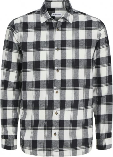 Jack & Jones JJJOSHUA Shirt White - Košulje - Muške Košulje Veliki Brojevi