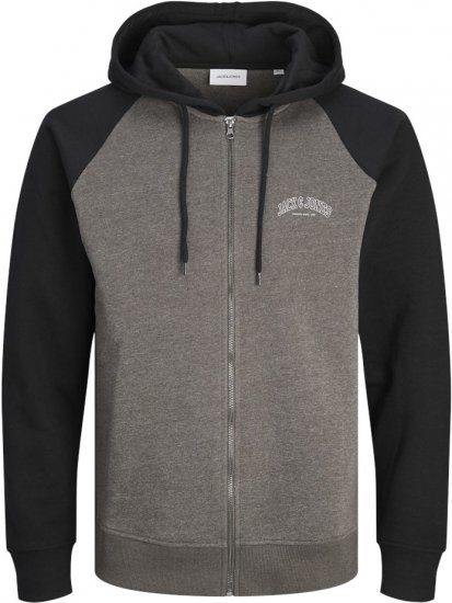 Jack & Jones Ricky Hoodie Black - Puloveri & dukserice - Muške Puloveri & dukserice veliki brojevi