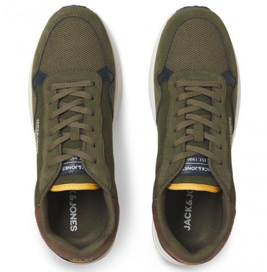 Jack & Jones Beech Combo Sneakers Green - Muške cipele 40-52 - 