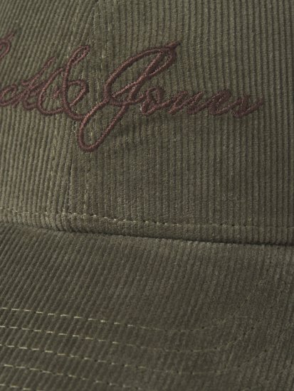 Jack & Jones Base Corduroy Cap Dusty Olive - Modni dodaci - 