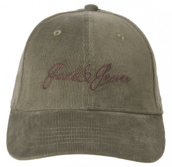 Jack & Jones Base Corduroy Cap Dusty Olive - Modni dodaci - 