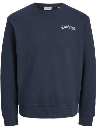 Jack & Jones Yuki Back Print Crew Neck Sweatshirt Sky Captain - Puloveri & dukserice - Muške Puloveri & dukserice veliki brojevi
