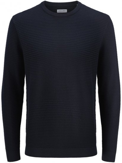 Jack & Jones Otto Crew Neck Knit Pullover Sky Captain - Puloveri & dukserice - Muške Puloveri & dukserice veliki brojevi