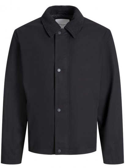 Jack & Jones Grady Worker Jacket Black - Jakne - Muške Jakne Veliki Brojevi