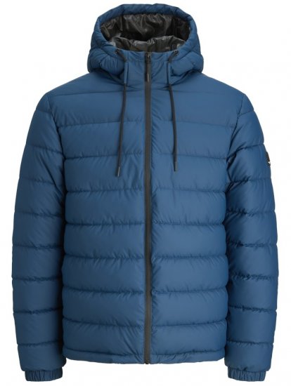 Jack & Jones Point PU Puffer Jacket Titan - Jakne - Muške Jakne Veliki Brojevi