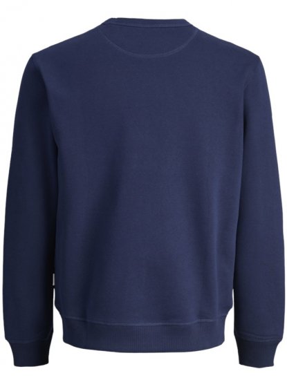 Jack & jones Norrebro Crew Neck Sweatshirt Ocean Cavern - Puloveri & dukserice - Muške Puloveri & dukserice veliki brojevi