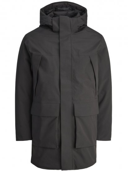 Jack & Jones Moon Parka Black - Jakne - Muške Jakne Veliki Brojevi