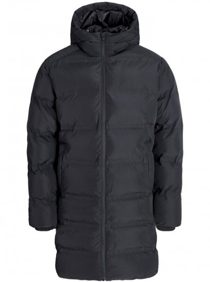 Jack & Jones Soho Long Puffer Jacket Black - Jakne - Muške Jakne Veliki Brojevi