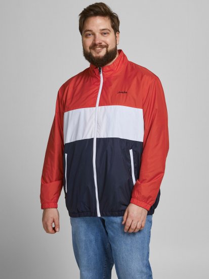 Jack & Jones Hunter Light Jacket Red - Jakne - Muške Jakne Veliki Brojevi