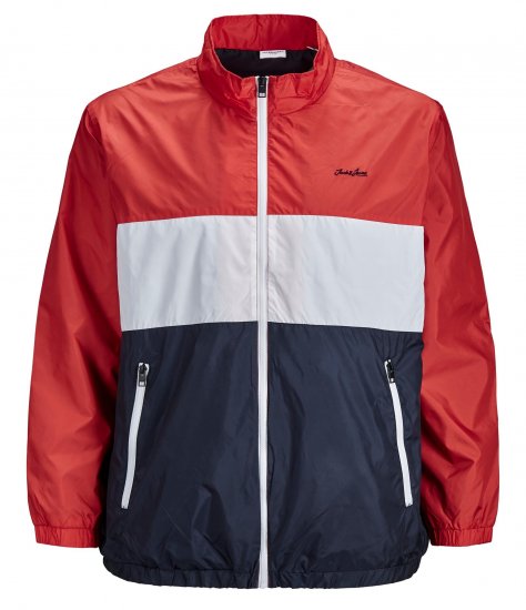 Jack & Jones Hunter Light Jacket Red - Jakne - Muške Jakne Veliki Brojevi
