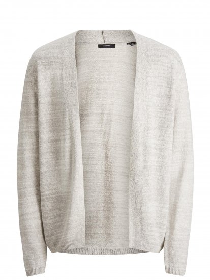 Jack & Jones Blasonic Knit Cardigans Egret - Puloveri & dukserice - Muške Puloveri & dukserice veliki brojevi