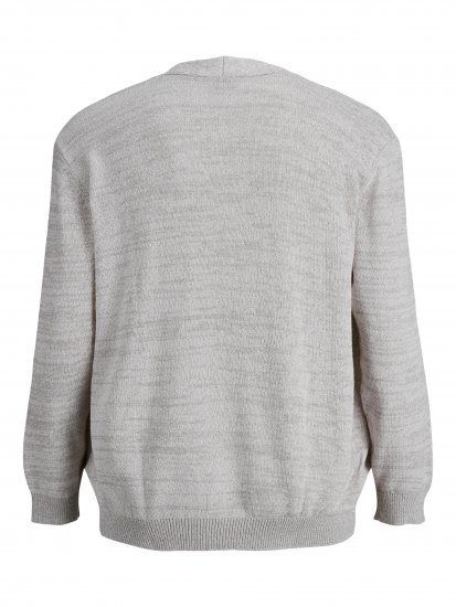 Jack & Jones Blasonic Knit Cardigans Egret - Puloveri & dukserice - Muške Puloveri & dukserice veliki brojevi
