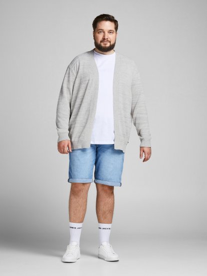 Jack & Jones Blasonic Knit Cardigans Egret - Puloveri & dukserice - Muške Puloveri & dukserice veliki brojevi