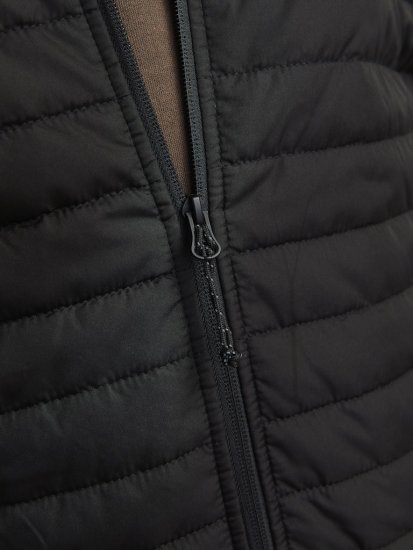 Jack & Jones MULTI QUILTED SET-IN Sleeves Jacket Black - Jakne - Muške Jakne Veliki Brojevi