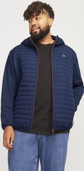 Jack & Jones MULTI QUILTED SET-IN Sleeves Jacket Navy Blazer - Jakne - Muške Jakne Veliki Brojevi