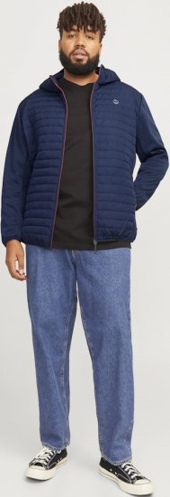 Jack & Jones MULTI QUILTED SET-IN Sleeves Jacket Navy Blazer - Jakne - Muške Jakne Veliki Brojevi
