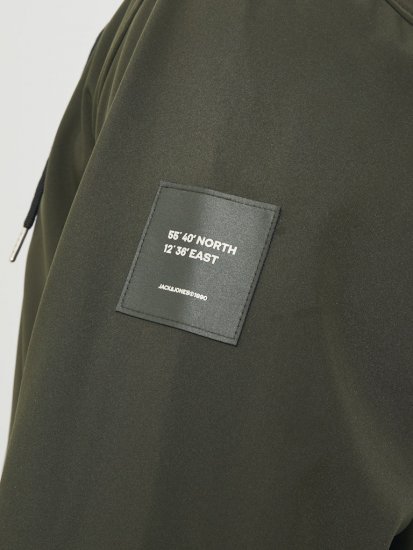 Jack & Jones BASIC Water-Resistant Softshell Jacket Green - Jakne - Muške Jakne Veliki Brojevi