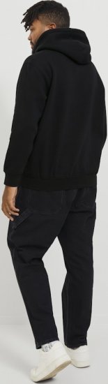 Jack & Jones ESTERBRO Hoodie Black - Puloveri & dukserice - Muške Puloveri & dukserice veliki brojevi