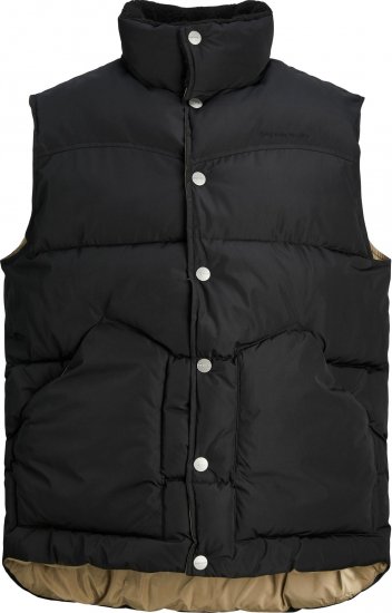 Jack & Jones JORLAKEWOOD BODYWARMER Black - Jakne - Muške Jakne Veliki Brojevi